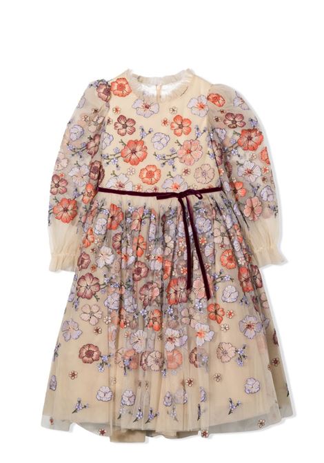 Evening dress with applications MARCHESA KIDS COUTURE | MKAB040 TS0671MLT